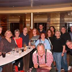 Auch das "Alpenglühn" war wieder schön in geselliger Runde