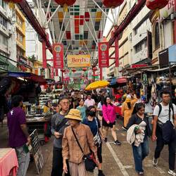 China Town’s Petaling Street selling anything a tourist may desire.