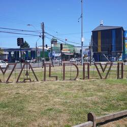 unser Startpunkt am Busbahnhof Valdivia