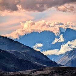The Andes from the bus!