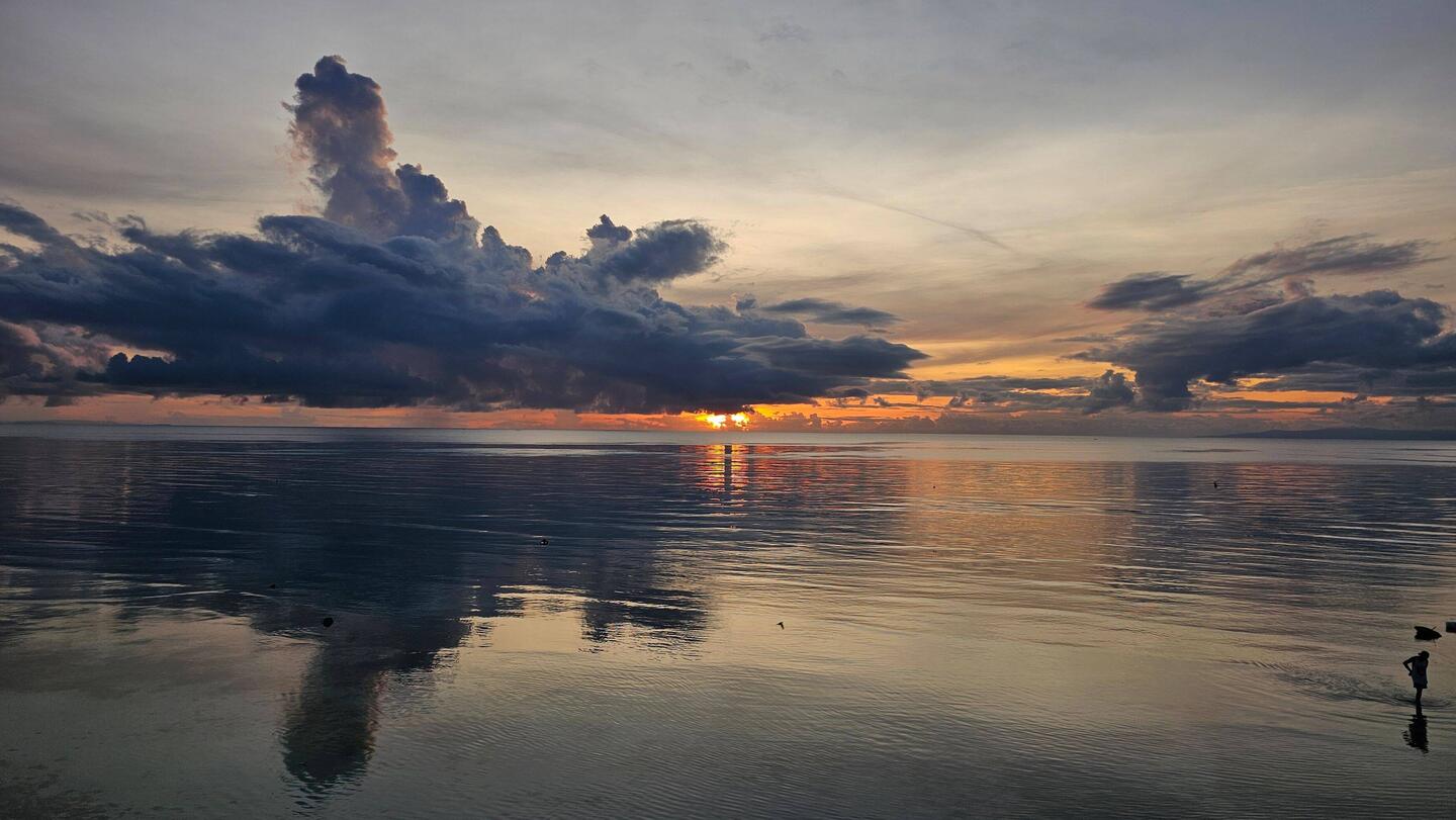 Das nenn ich mal Sonnenaufgang.