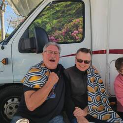 Langsam wird's frisch und die Gesellschaft löst sich wieder auf