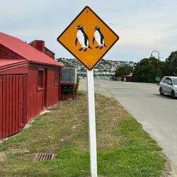 Ein Strassenschild, das man bei uns nie sieht...