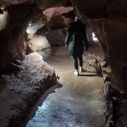 Immer auf dem Weg bleiben und nichts berühren