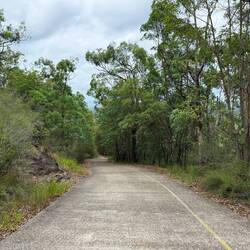 nun unser Weg bergab