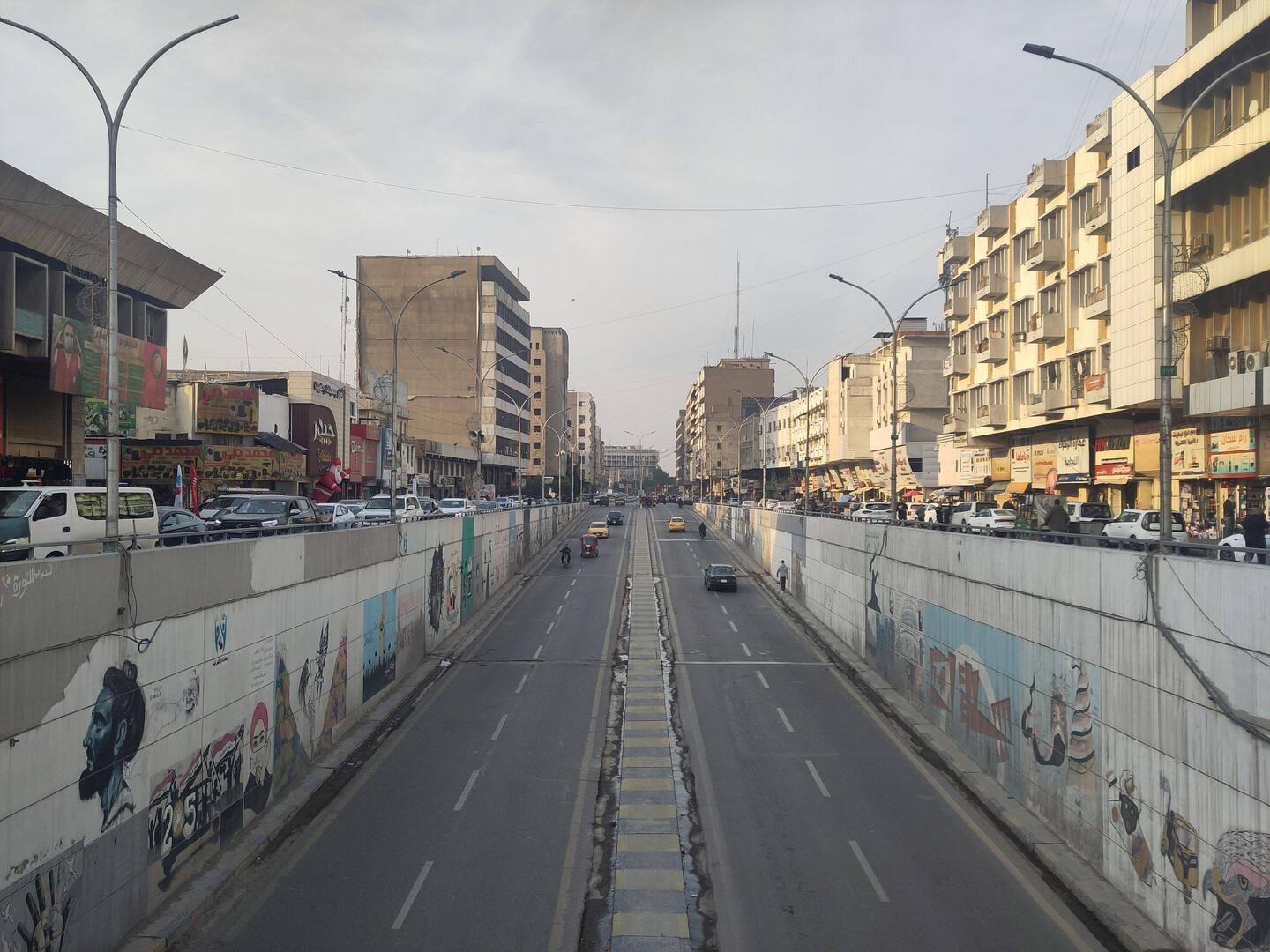 Streets in Baghdad...