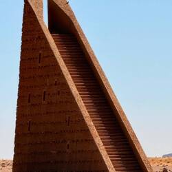 Himmelsleiter Kunst von Hannsjörg Voth