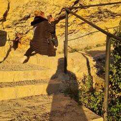 Moni in der Daniela-Christiane Gedenkposition