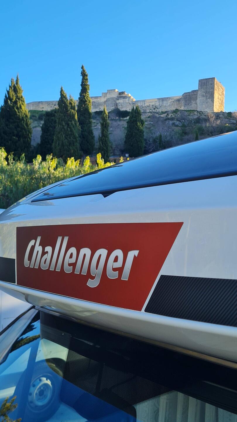 Die Burg im Hintergrund, alles eine Frage der Perspektive