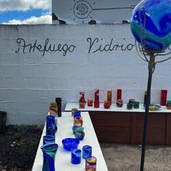 der Glasbläser ist ein Einheimischer