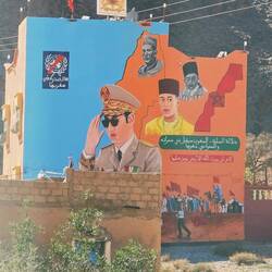 Die Monarchen der Alaouiten-Dynastie.