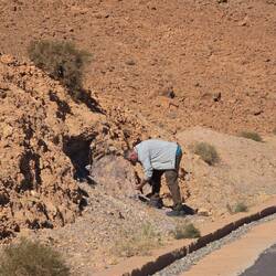 Kurze Pause zum Steine gucken😉