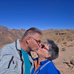 Auf 1708m Höhe gibt es ein Küsschen zur Entspannung 😀