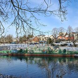 Die Mondorfer Fähre macht am Wochenende Pause.