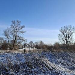 Blick auf Schwarzrheindorf....