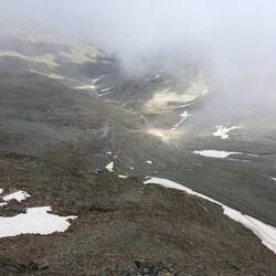 Blick zurück ins Tal nach Vent