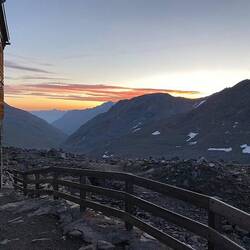Morgens vor dem Aufstieg zum Similaun