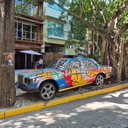 Kurzer Stop in Playa del Carmen