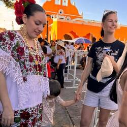 Traditionelles Convite Fest in Valladolid