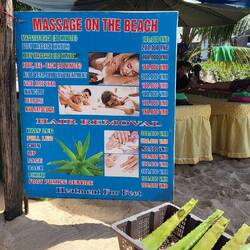 Massage sur la plage ❤️