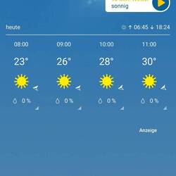 Morgens um 08:30