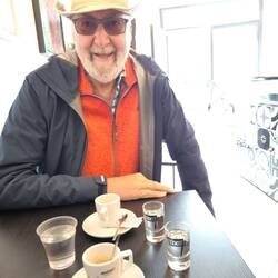 Kaffee und Sambuca in Sambuca, das muss sein