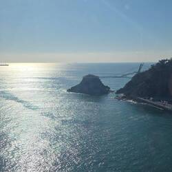 Im Hintergrund ist schon die Suspension Bridge zu sehen