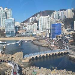 Der Songdu Skywalk unter uns