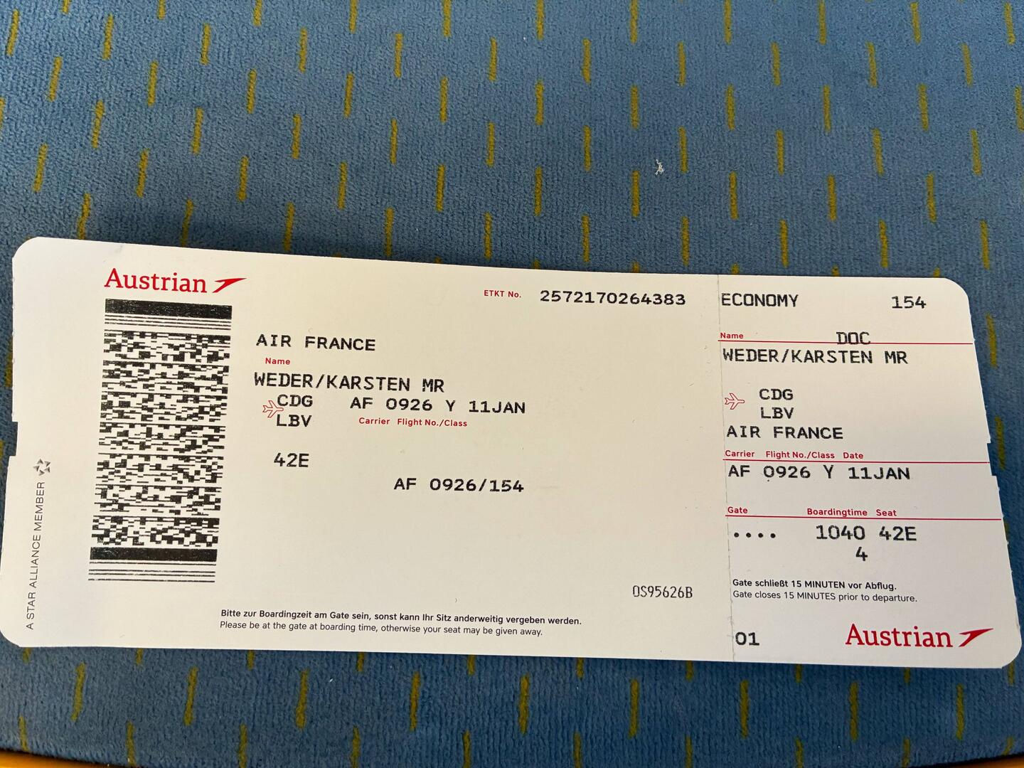 Paris stand ursprünglich eigentlich nicht auf dem Programm...