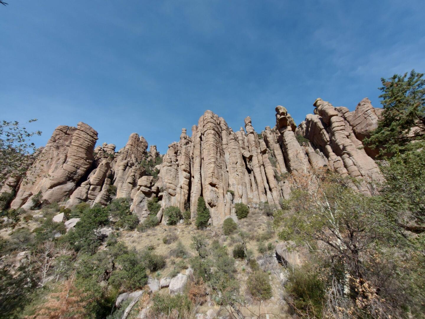 Organ Pipe Rock Formations