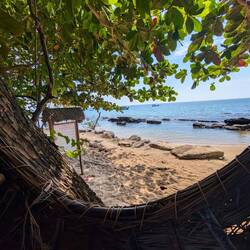 Aussicht aus der Ei-Schaukel 🥰🌊