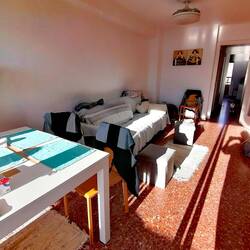 langsam wirds warm(die ersten Tage wars draußen wärmer als drinnen) und ansehnlicher.