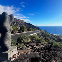 Üppige Formen auf dem Weg nach Puerto Naos