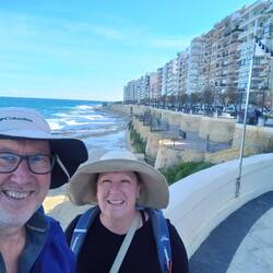 The aptly named Tower Road, Sliema
