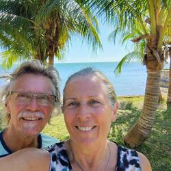 Wir genießen den Platz sehr ...