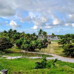 Tulum - ein erster Eindruck von der weitläufigen Anlage