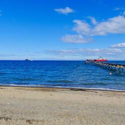Oder auch schon früher Punta arenosa - sandy Point