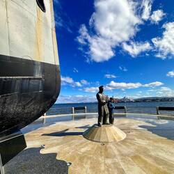 Monumento al Piloto Pardo für die spektakulärste Rettungsaktionen der Antarktis-Geschichte