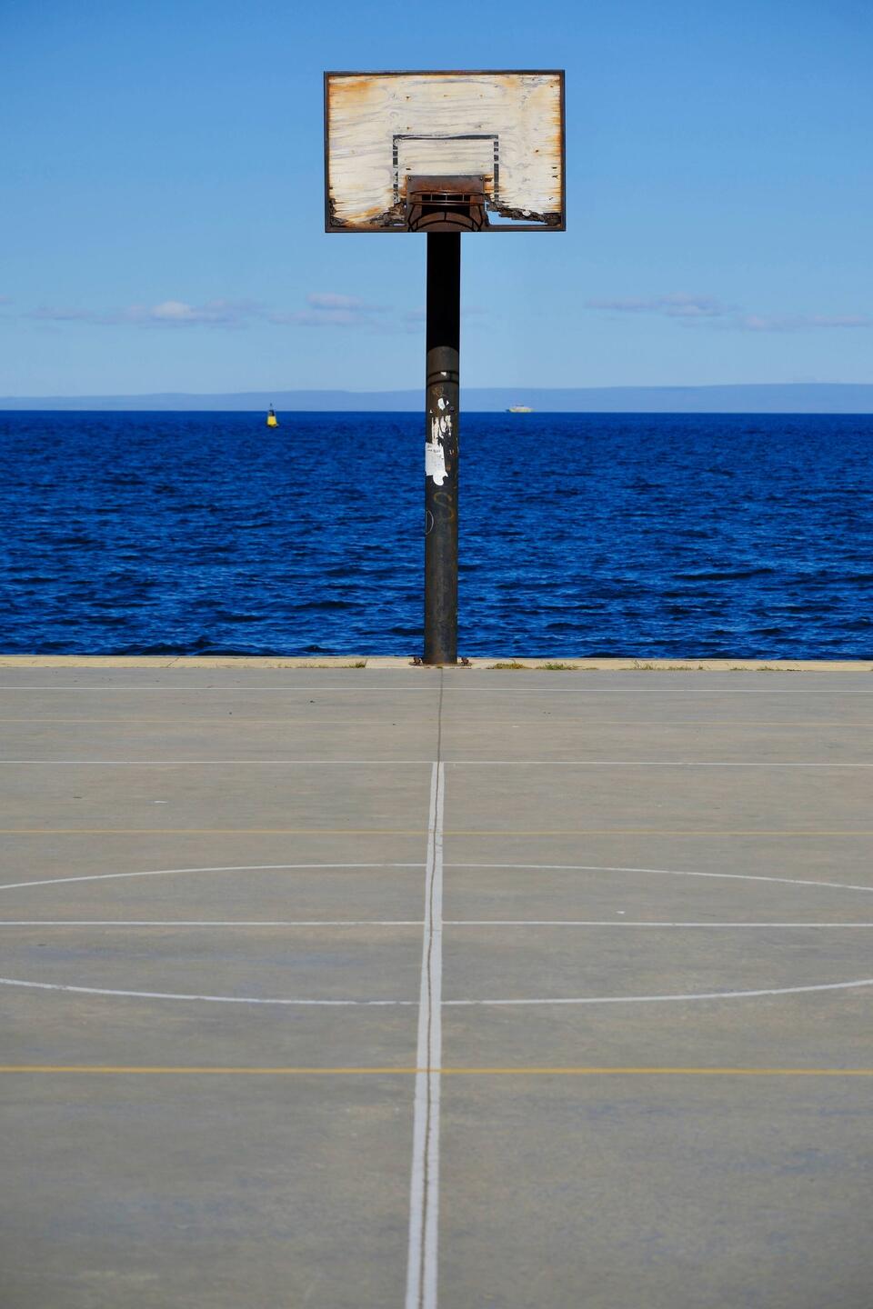 Schönster Basketball Court in Südamerika