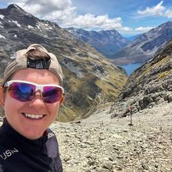 Second climb of the day