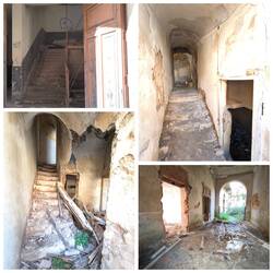 Rein gehen wir in die baufälligen Ruinen lieber nicht