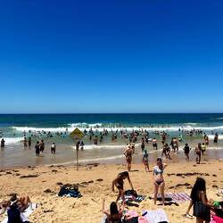 Badezone am Manly Beach 🏖️