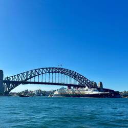 Durchfahrt der Disney Wonder Cruise 🛥️