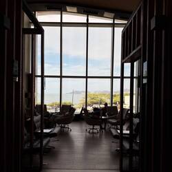 SMR cute lounge with beach view