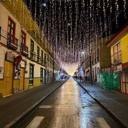 Holiday lights in Filandia