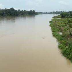 Rivers high after recent flooding in Northern Malaysia