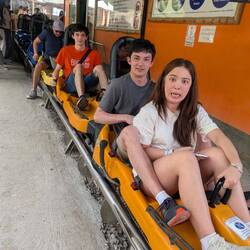 Elliot flew solo because he has the longest legs