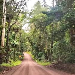 Gravelroad, Schotter oder Lehmstrasse nach Rainbow Beach