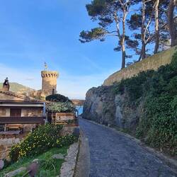 Wege sind gut ausgebaut, fast mit dem Wohnmobil befahrbar