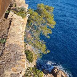 Burg war auflandig gut geschützt